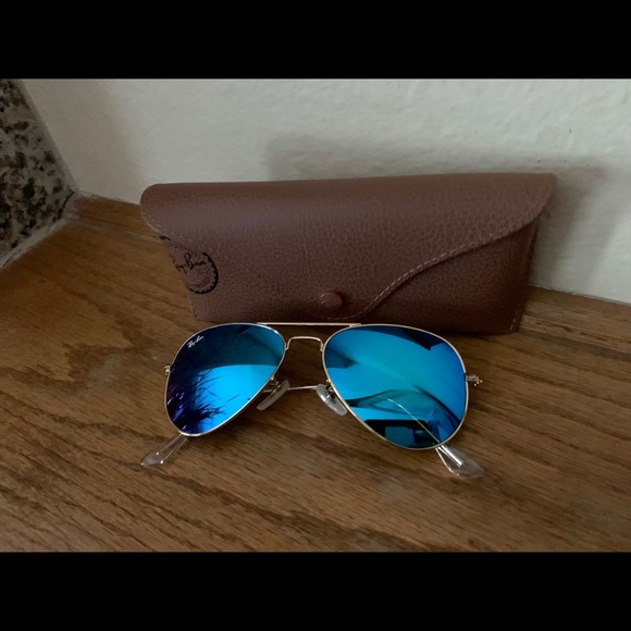 Ray-Ban Aviator Sunglasses 55mm NEW - Picture 9 of 12